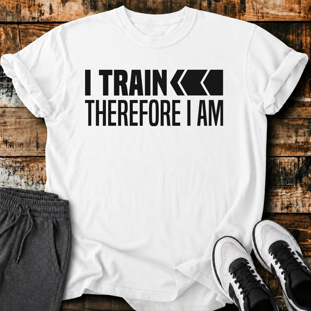 I Train Therefore I Am T-Shirt