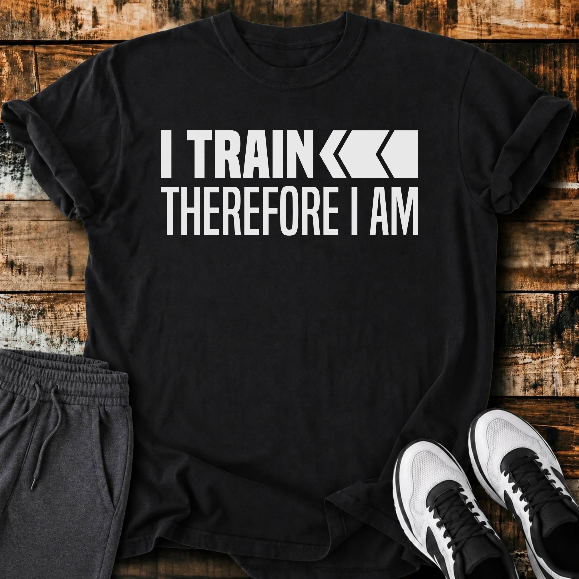 I Train Therefore I Am T-Shirt